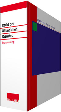 Vorderes Coverbild Recht des öffentlichen Dienstes Brandenburg