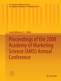 Vorderes Coverbild Proceedings of the 2008 Academy of Marketing Science (AMS) Annual Conference