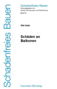 Vorderes Coverbild Schäden an Balkonen