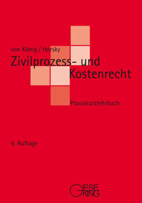 Vorderes Coverbild Zivilprozess- und Kostenrecht