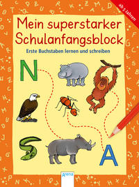 Vorderes Coverbild Erste Buchstaben lernen und schreiben