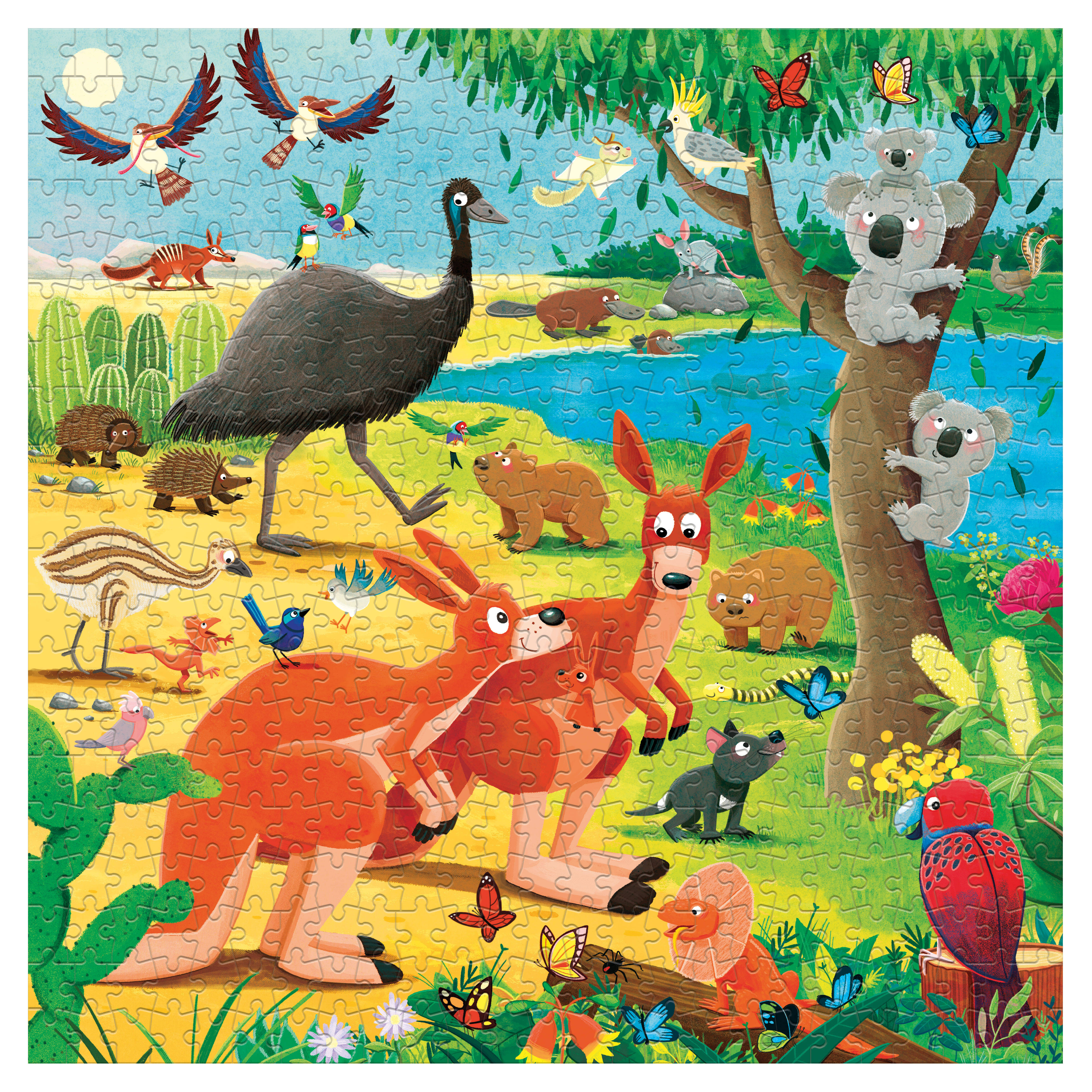 Beispielinhalt (Bild) My Family Puzzle - Australia