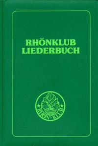Vorderes Coverbild Rhönklub Liederbuch