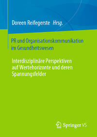 Vorderes Coverbild PR und Organisationskommunikation im Gesundheitswesen