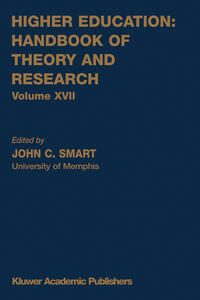 Vorderes Coverbild Higher Education: Handbook of Theory and Research