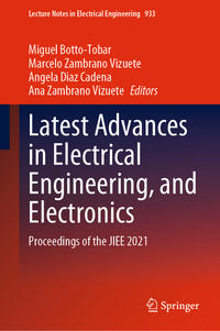 Vorderes Coverbild Latest Advances in Electrical Engineering, and Electronics