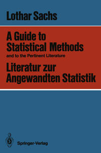 Vorderes Coverbild A Guide to Statistical Methods and to the Pertinent Literature / Literatur zur Angewandten Statistik