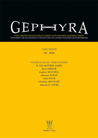 Vorderes Coverbild Gephyra 20, 2020