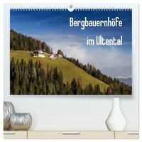 Vorderes Coverbild Bergbauernhöfe im Ultental (hochwertiger Premium Wandkalender 2025 DIN A2 quer), Kunstdruck in Hochglanz