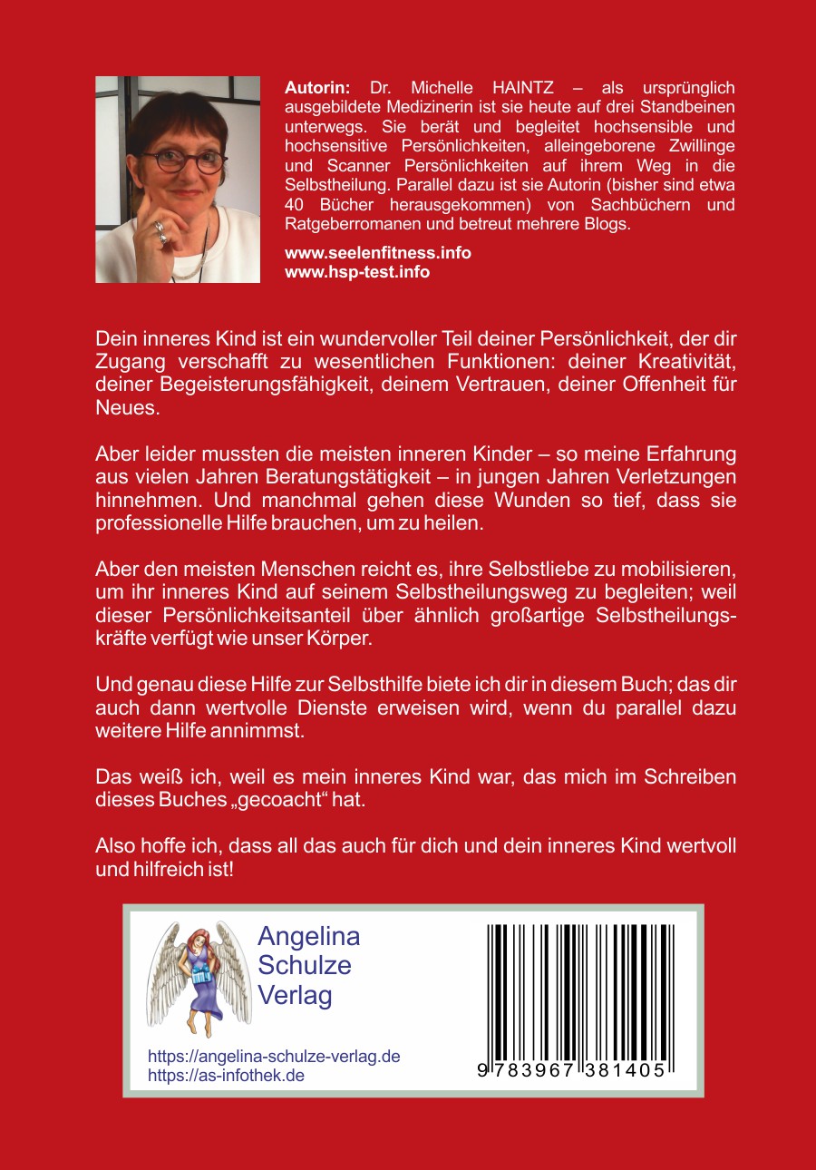 Rückseitencover LIEBE dein inneres Kind in die HEILUNG