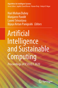 Vorderes Coverbild Artificial Intelligence and Sustainable Computing
