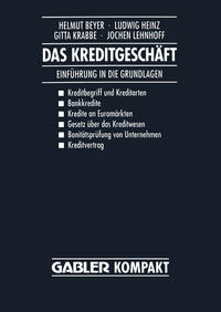 Vorderes Coverbild Das Kreditgeschäft