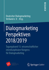 Vorderes Coverbild Dialogmarketing Perspektiven 2018/2019