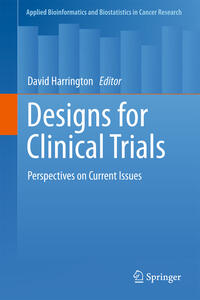 Vorderes Coverbild Designs for Clinical Trials
