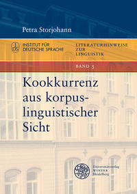Vorderes Coverbild Kookkurrenz aus korpuslinguistischer Sicht