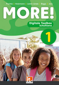 Vorderes Coverbild MORE! 1 (Lehrplan 2023) | Digitale Toolbox