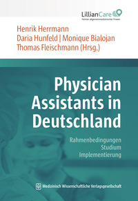 Vorderes Coverbild (hohe Qualität) Physician Assistants in Deutschland