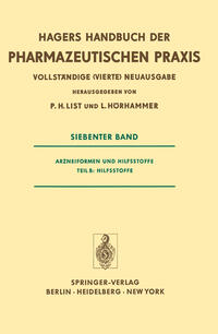 Vorderes Coverbild Arzneiformen und Hilfsstoffe