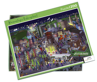 Vorderes Coverbild Puzzle Wimmeliges Ruhrgebiet