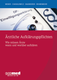 Vorderes Coverbild Ärztliche Aufklärungspflichten
