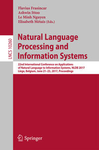 Vorderes Coverbild Natural Language Processing and Information Systems