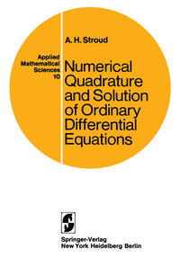 Vorderes Coverbild Numerical Quadrature and Solution of Ordinary Differential Equations