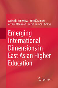 Vorderes Coverbild Emerging International Dimensions in East Asian Higher Education