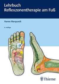 Vorderes Coverbild Lehrbuch Reflexzonentherapie am Fuß