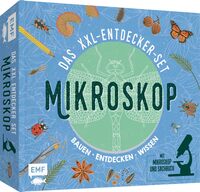 Vorderes Coverbild Das XXL-Entdecker-Set – Mikroskop: Mit Mikroskop, Linsen und Objektträgern + Sachbuch mit faszinierenden Experimenten