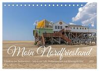 Vorderes Coverbild Moin Nordfriesland - Urlaub an der Nordseeküste (Tischkalender 2025 DIN A5 quer), CALVENDO Monatskalender