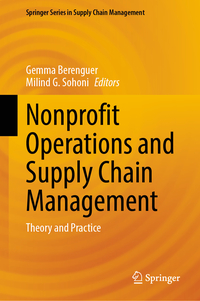 Vorderes Coverbild Nonprofit Operations and Supply Chain Management