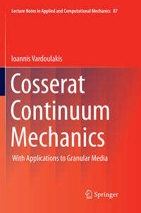 Vorderes Coverbild Cosserat Continuum Mechanics