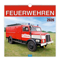Vorderes Coverbild Trötsch Technikkalender Feuerwehren 2026