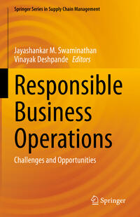 Vorderes Coverbild Responsible Business Operations