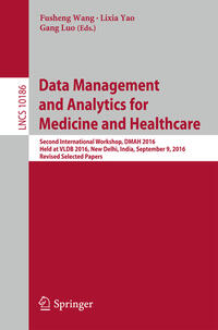 Vorderes Coverbild Data Management and Analytics for Medicine and Healthcare