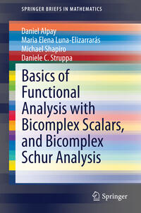 Vorderes Coverbild Basics of Functional Analysis with Bicomplex Scalars, and Bicomplex Schur Analysis