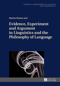 Vorderes Coverbild Evidence, Experiment and Argument in Linguistics and the Philosophy of Language