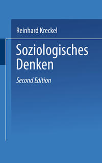Vorderes Coverbild Soziologisches Denken
