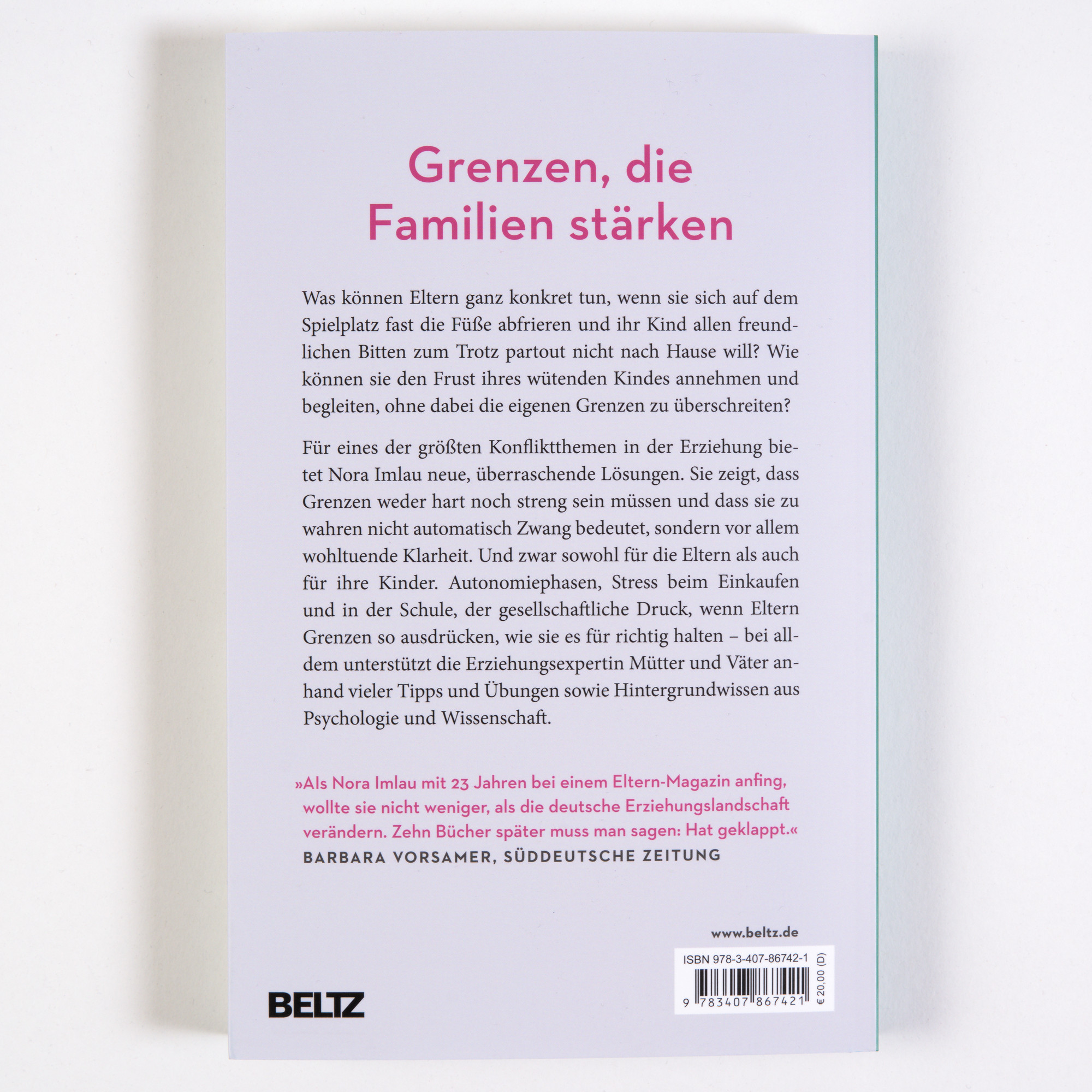 Rückseitencover Meine Grenze ist dein Halt