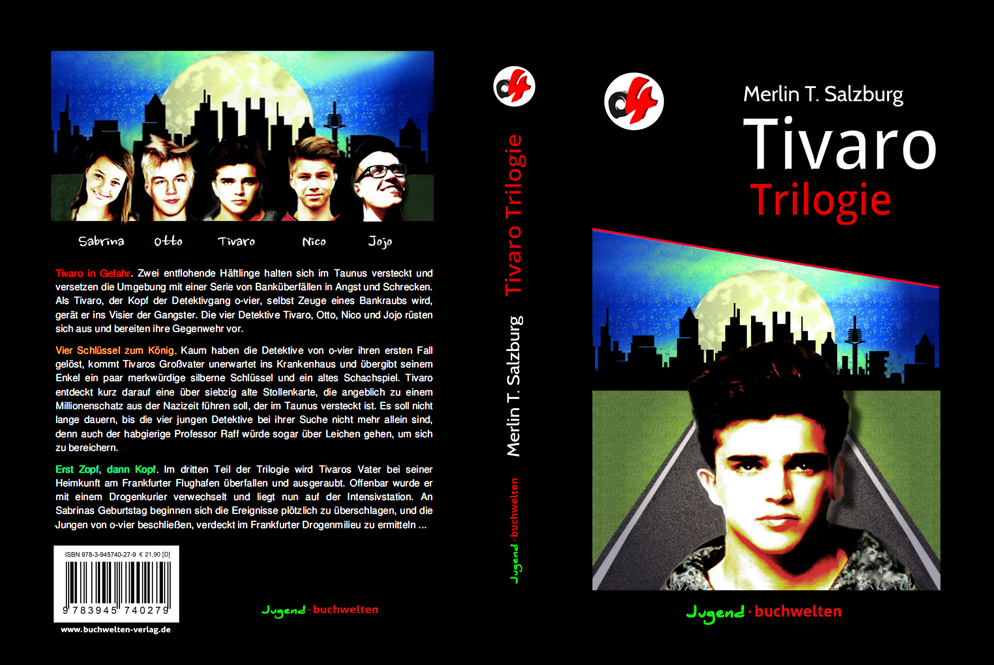 Gesamtes Coverbild Tivaro Trilogie