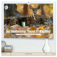 Vorderes Coverbild Der Geocaching Found it Kalender (hochwertiger Premium Wandkalender 2025 DIN A2 quer), Kunstdruck in Hochglanz