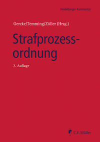Vorderes Coverbild Strafprozessordnung