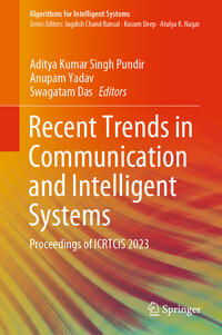 Vorderes Coverbild Recent Trends in Communication and Intelligent Systems