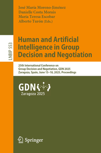 Vorderes Coverbild Human and Artificial Intelligence in Group Decision and Negotiation