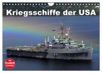 Vorderes Coverbild Kriegsschiffe der USA (Wandkalender 2025 DIN A4 quer), CALVENDO Monatskalender