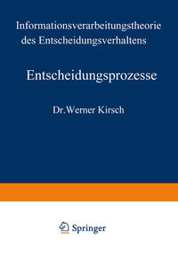 Vorderes Coverbild Entscheidungsprozesse