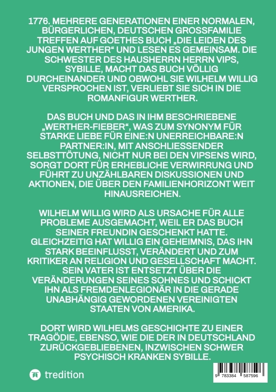 Rückseitencover Das Werther-Fieber