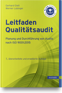 Vorderes Coverbild Leitfaden Qualitätsaudit