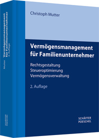 Vorderes Coverbild Vermögensmanagement für Familienunternehmer