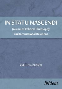 Vorderes Coverbild In Statu Nascendi